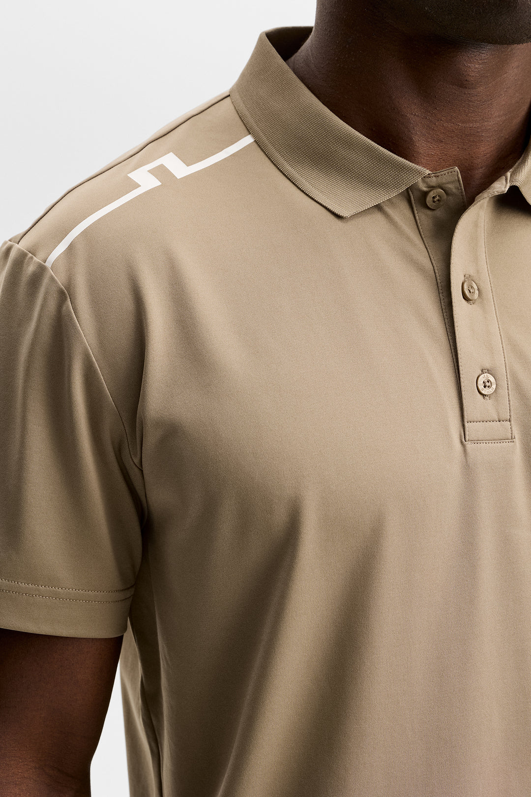 J.Lindeberg Men's Lionel Polo - BRINDLE