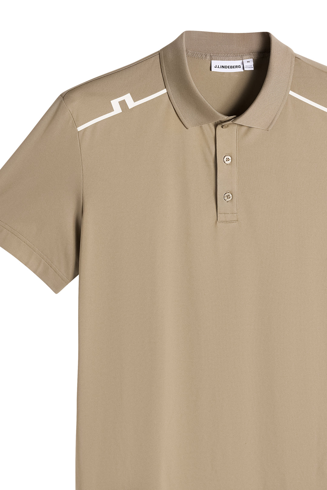 J.Lindeberg Men's Lionel Polo - BRINDLE