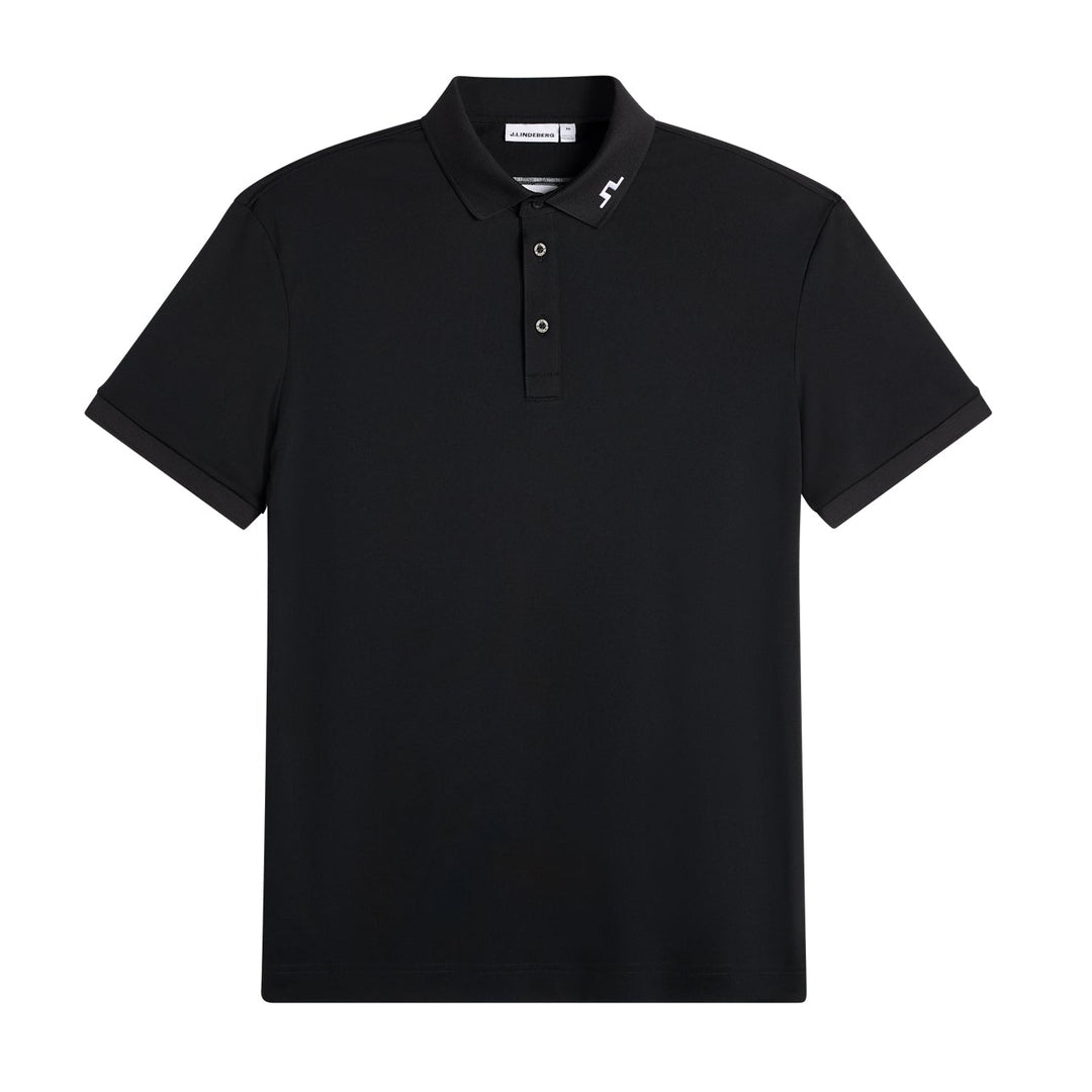 J.Lindeberg Men's KV Polo - BLACK