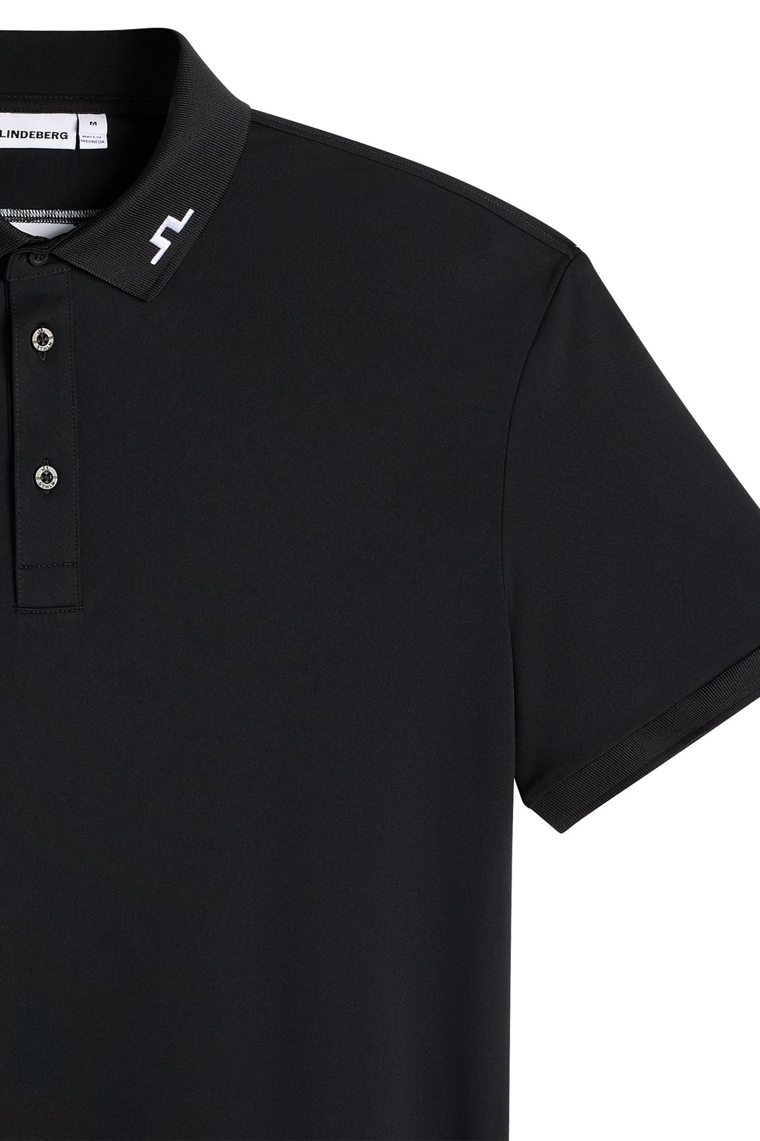 J.Lindeberg Men's KV Polo - BLACK