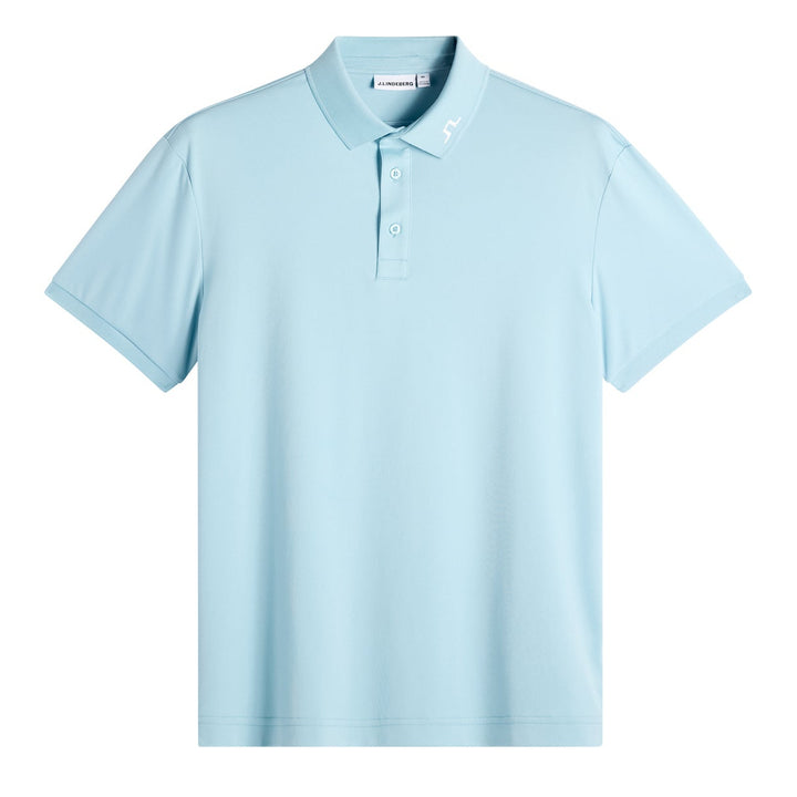 J.Lindeberg Men's KV Polo - FORGET ME NOT