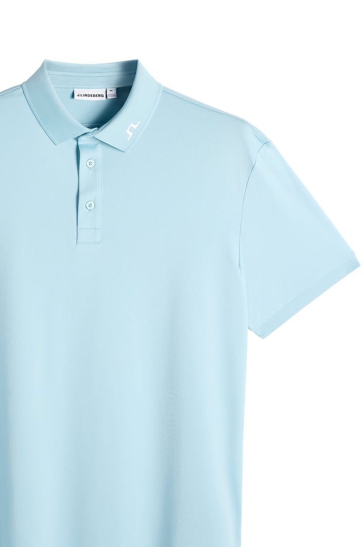 J.Lindeberg Men's KV Polo - FORGET ME NOT