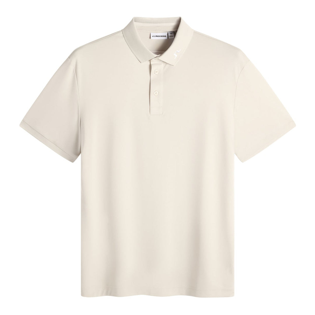 J.Lindeberg Men's KV Polo - MOONBEAM