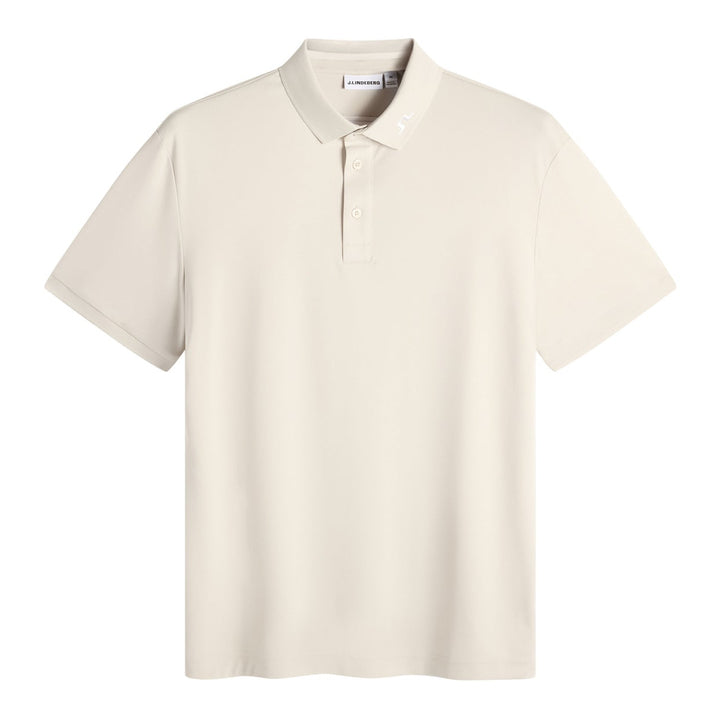 J.Lindeberg Men's KV Polo - MOONBEAM