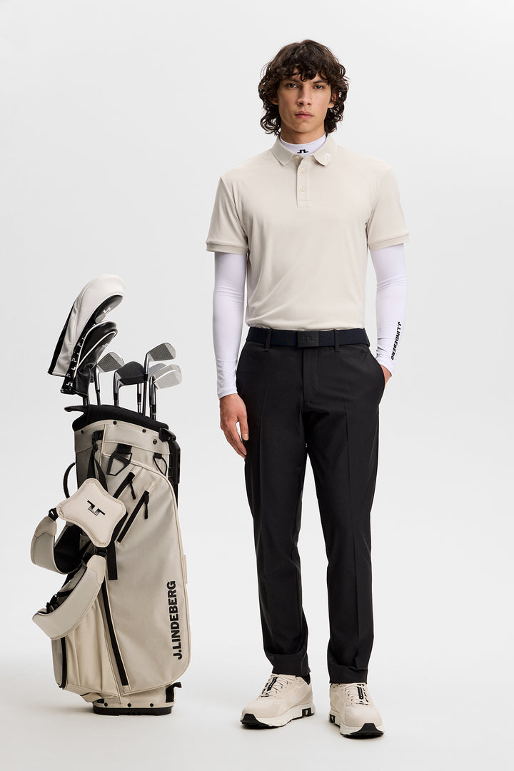 J.Lindeberg Men's KV Polo - MOONBEAM