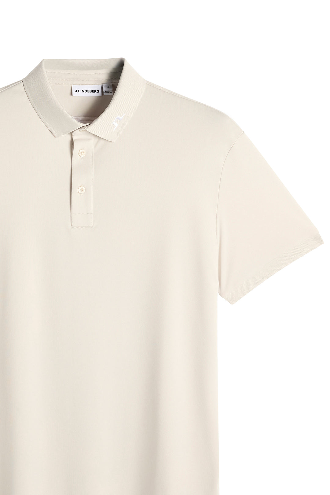 J.Lindeberg Men's KV Polo - MOONBEAM