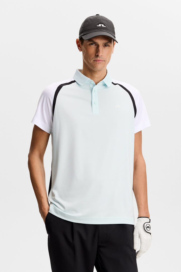 J.Lindeberg Men's Bruce Polo - WHITE