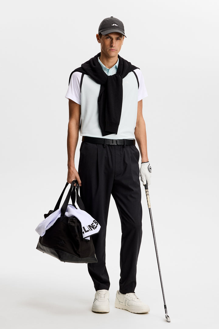 J.Lindeberg Men's Bruce Polo - WHITE