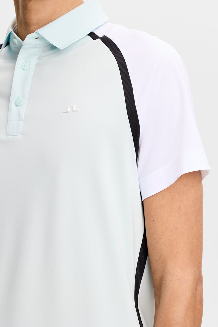 J.Lindeberg Men's Bruce Polo - WHITE