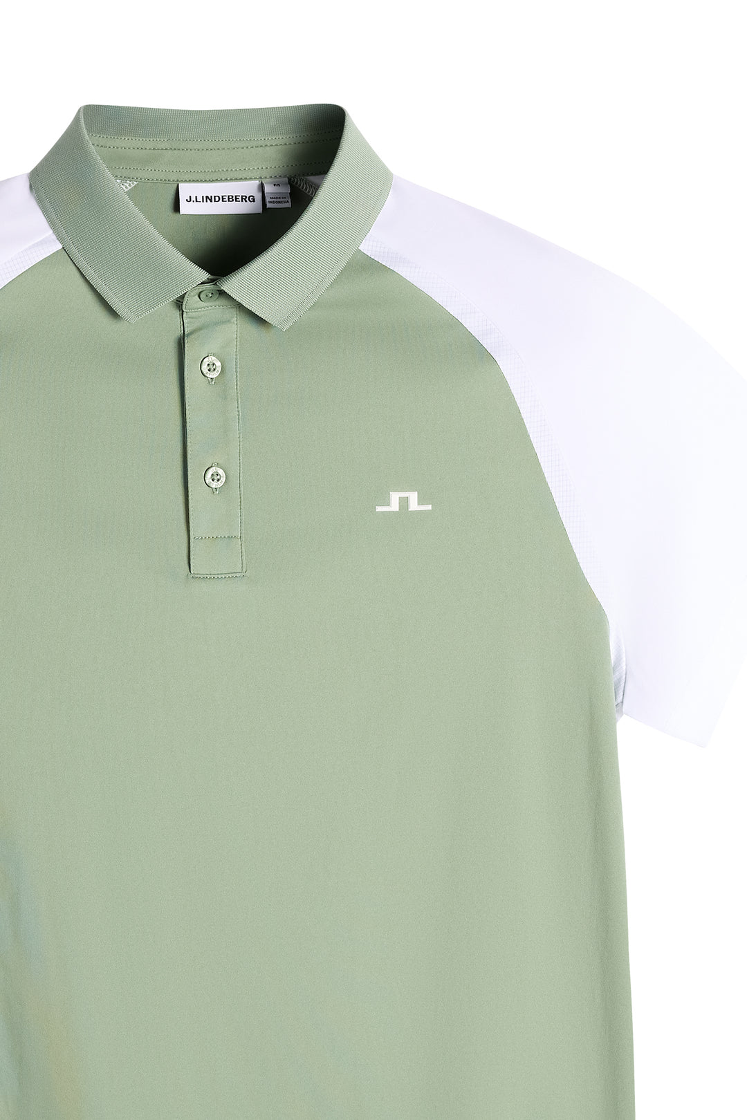 J.Lindeberg Men's Bruce Polo - HEDGE GREEN
