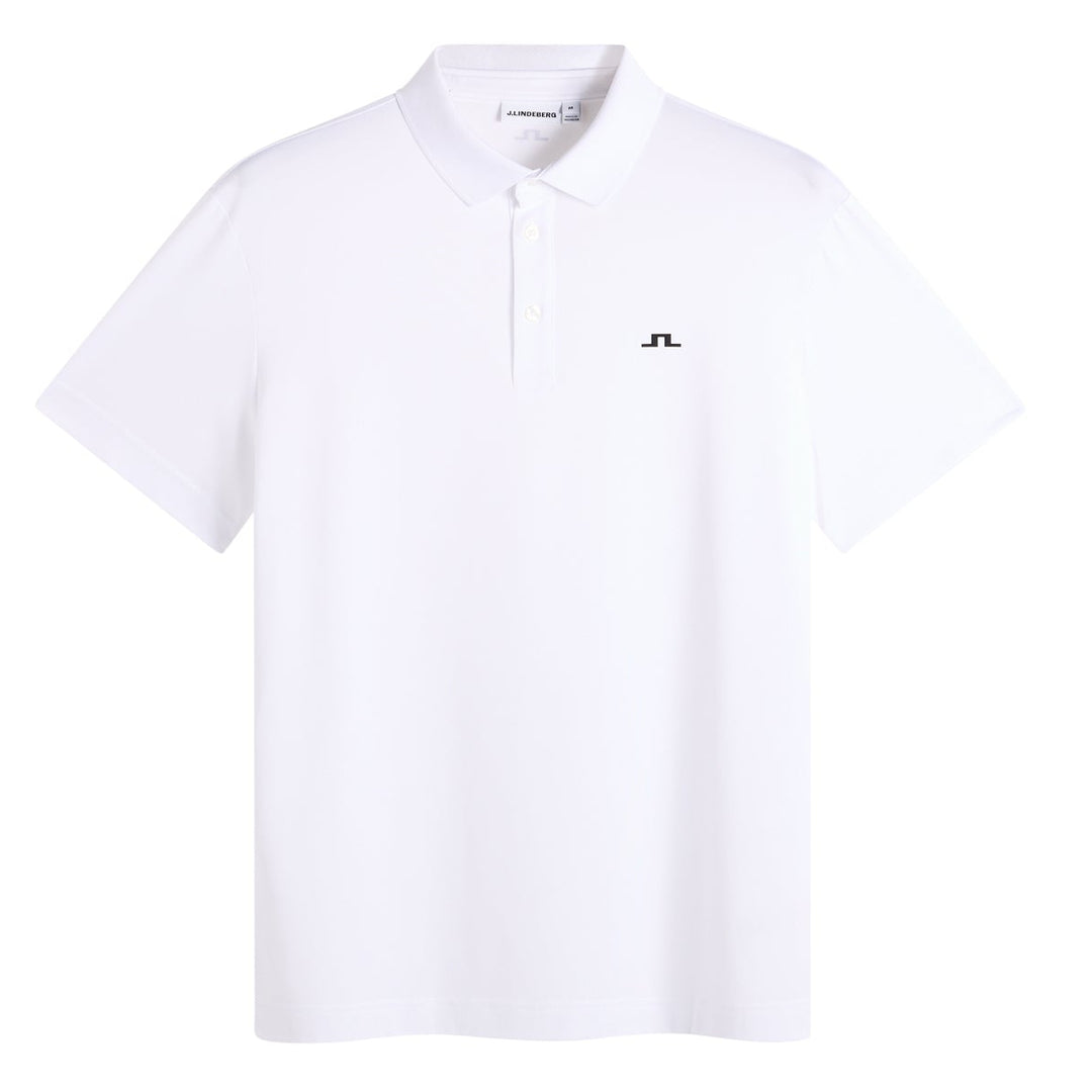 J.Lindeberg Men's Bridge Polo - WHITE
