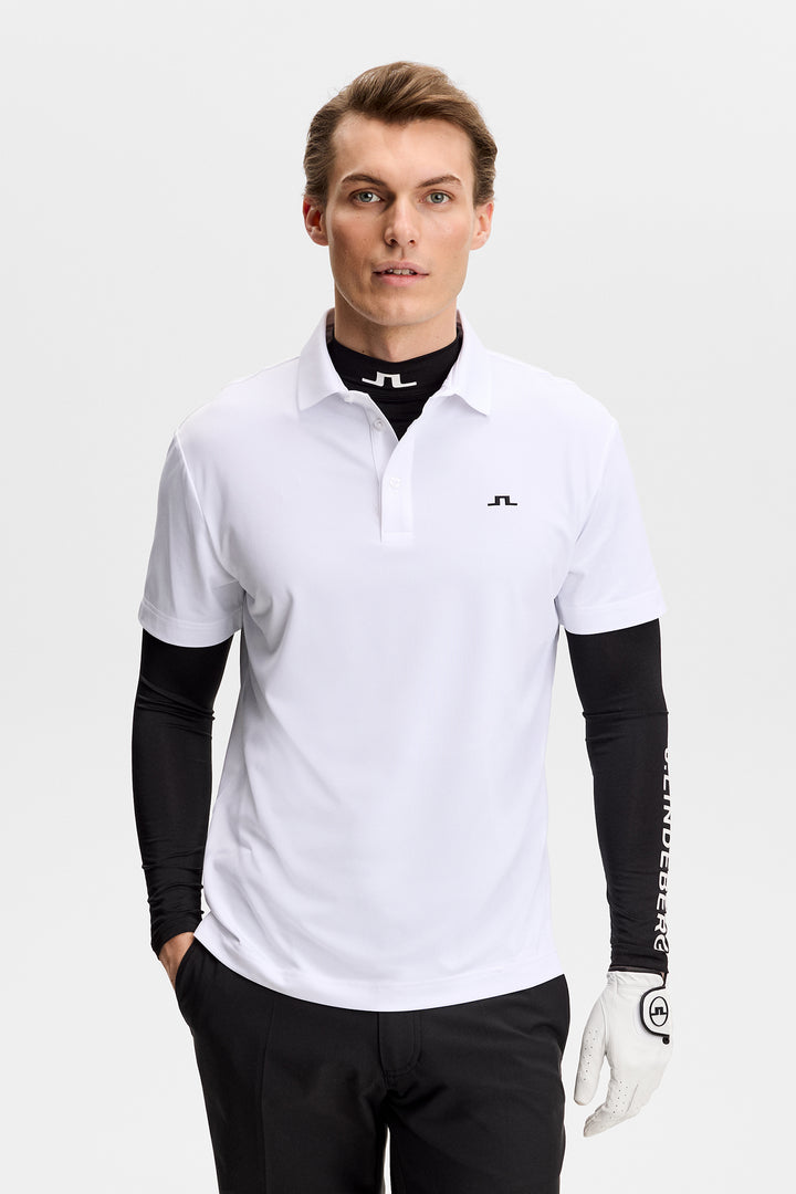 J.Lindeberg Men's Bridge Polo - WHITE