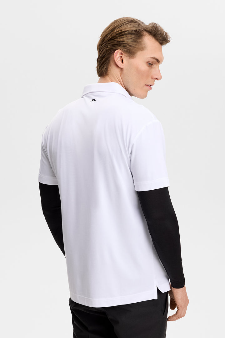 J.Lindeberg Men's Bridge Polo - WHITE