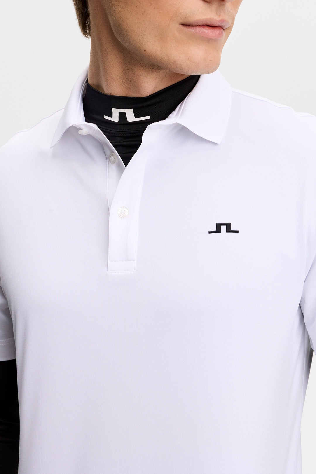J.Lindeberg Men's Bridge Polo - WHITE