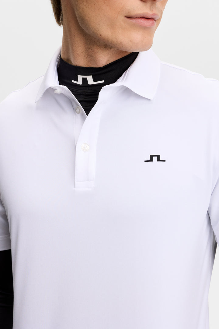 J.Lindeberg Men's Bridge Polo - WHITE