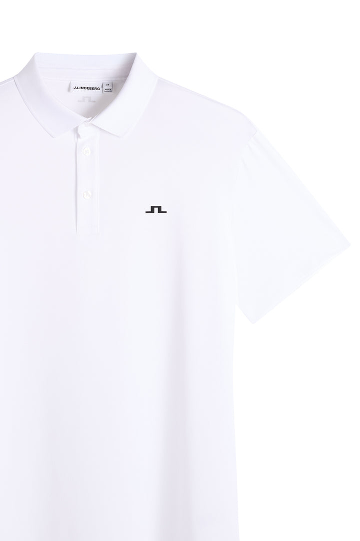 J.Lindeberg Men's Bridge Polo - WHITE
