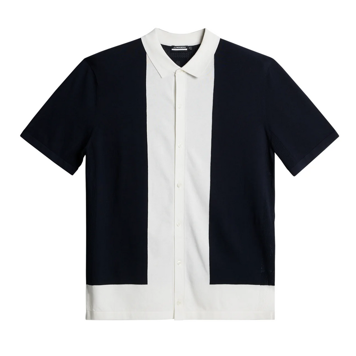 J.Lindeberg Men's Rue Knitted Polo - JL NAVY