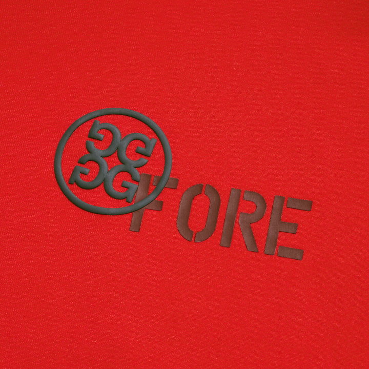 G/FORE MENS OVERSIZED FRENCH TERRY HOODIE - LAVA
