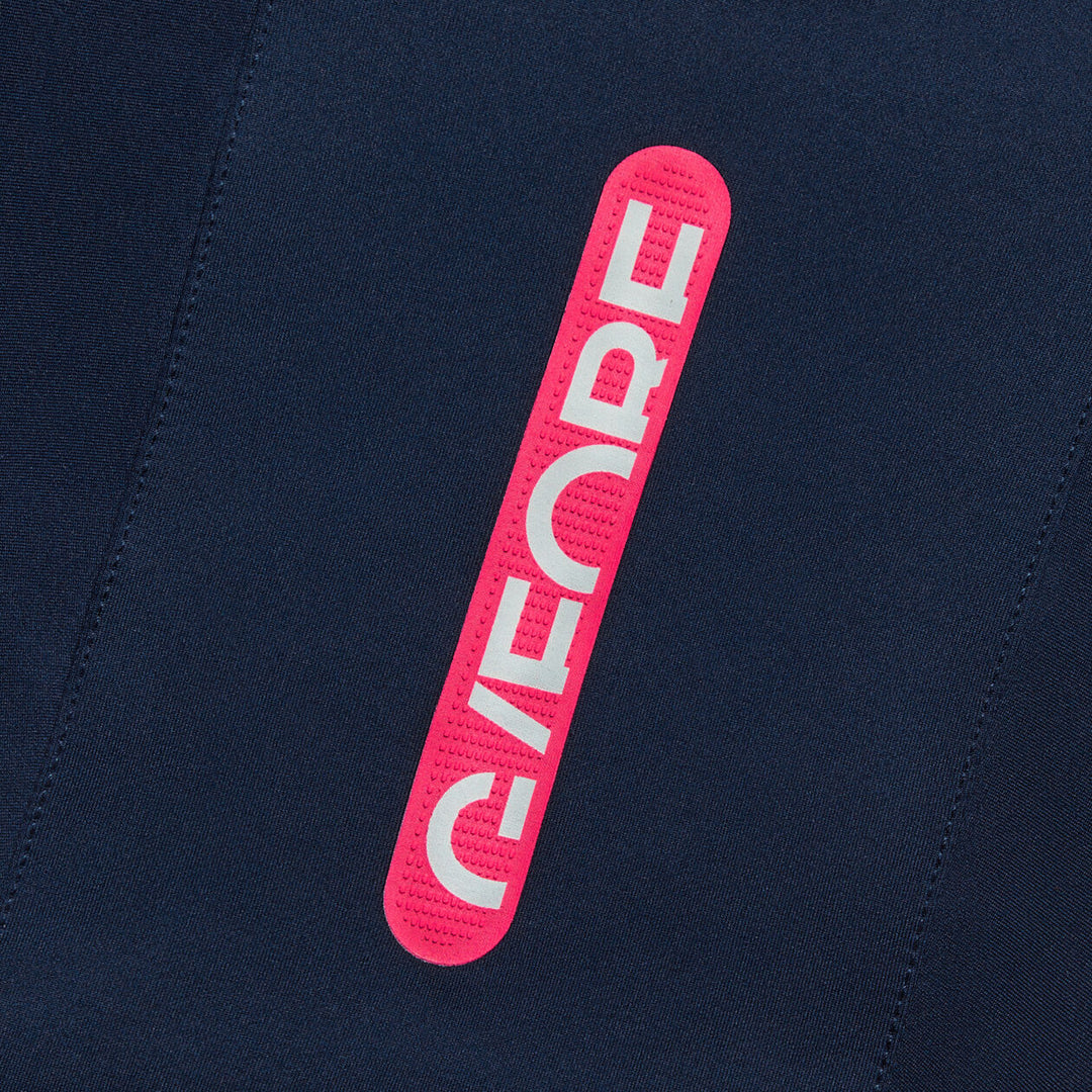 G/FORE MENS DOUBLE KNIT BRUSHED BACK QUARTER ZIP HOODIE - TWILIGHT