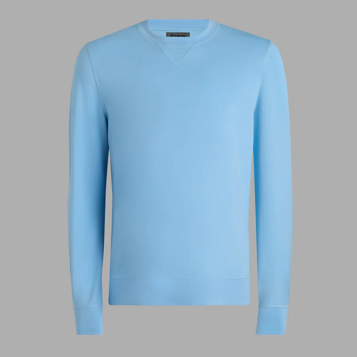 G/FORE MEN'S PERFORMANCE PIQUÉ CREWNECK LAYER - BAJA