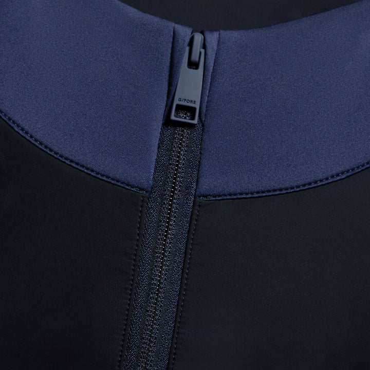 G/FORE MENS DOUBLE KNIT BRUSHED BACK SCUBA QUARTER ZIP PULLOVER - TWILIGHT