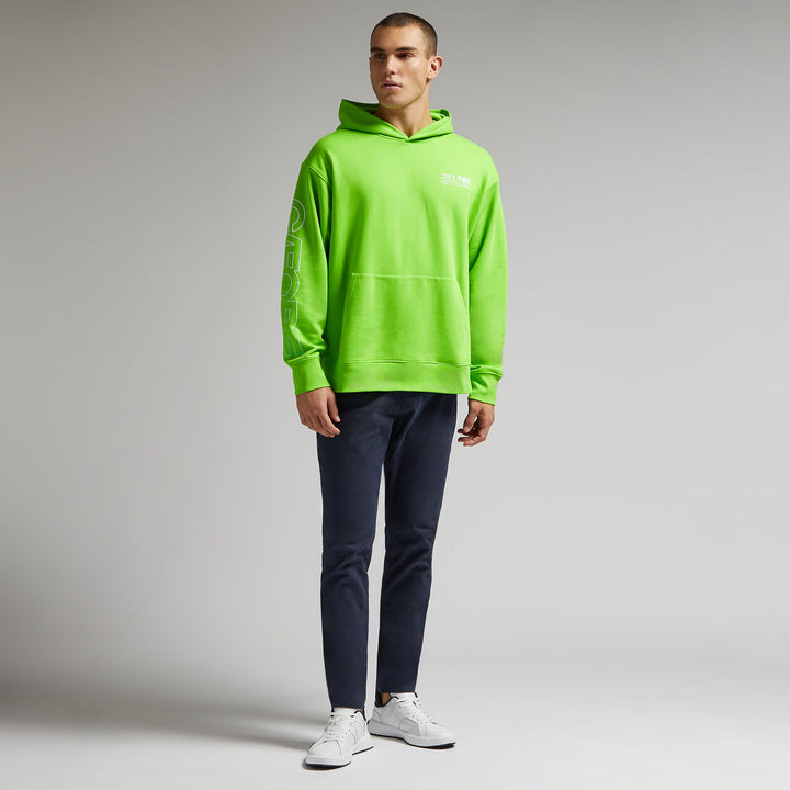 G/FORE MENS OVERSIZED FRENCH TERRY HOODIE - GECKO