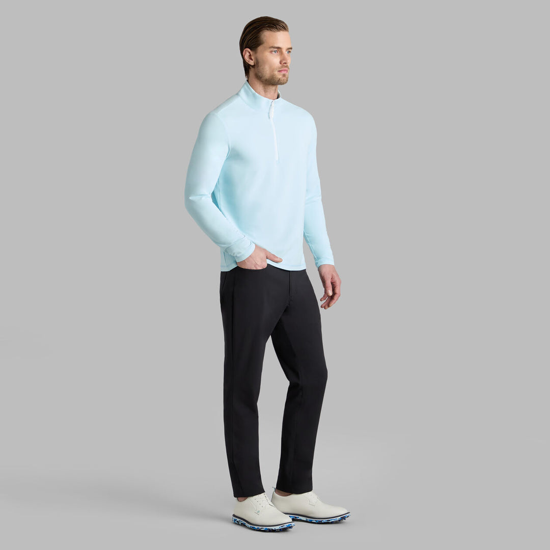 G/FORE MEN'S BRUSHED BACK TECH QUARTER ZIP - DAYBREAK
