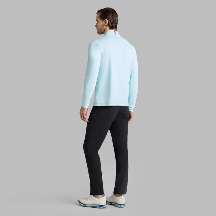G/FORE MEN'S BRUSHED BACK TECH QUARTER ZIP - DAYBREAK