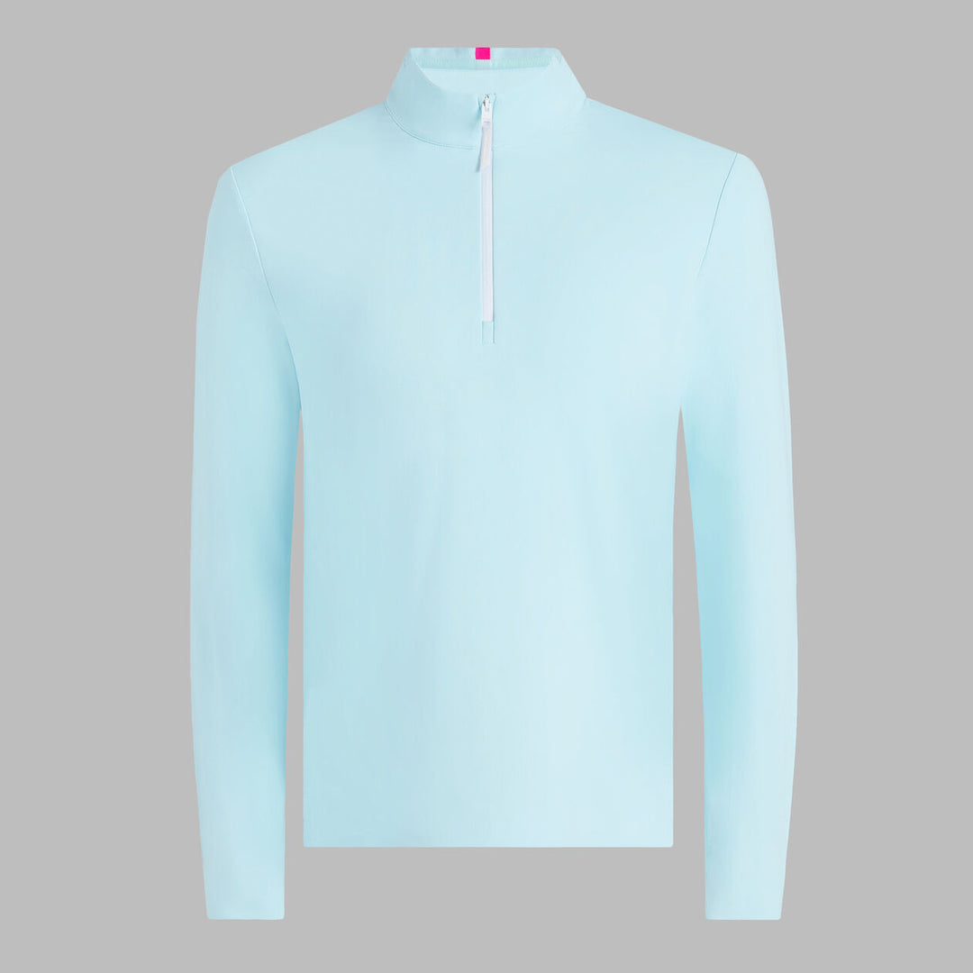 G/FORE MEN'S BRUSHED BACK TECH QUARTER ZIP - DAYBREAK