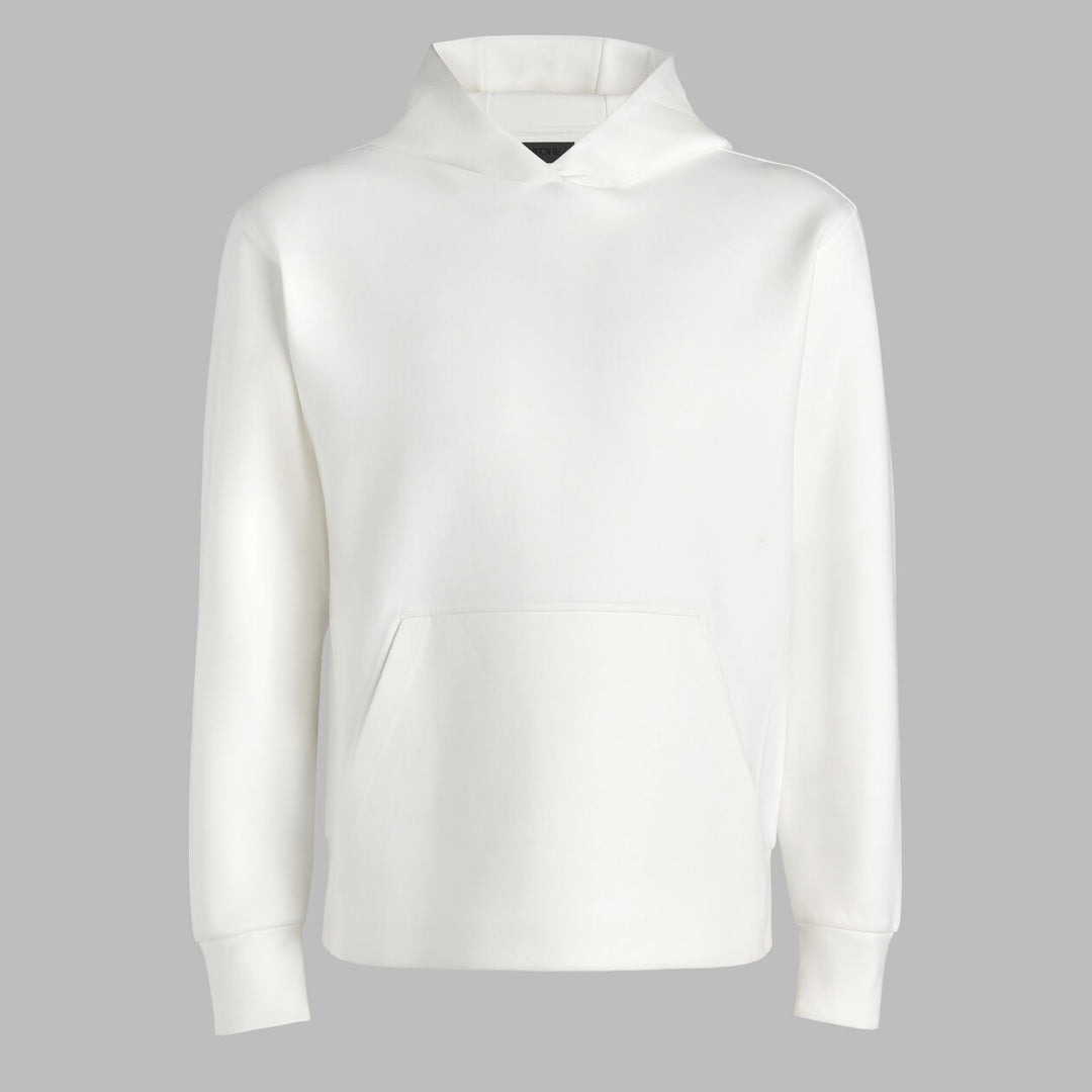 G/FORE MEN'S COTTON BLEND SCUBA HOODIE - CHALK WHITE