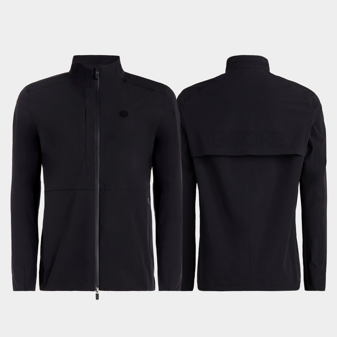 G/FORE MEN'S  WEATHER RESISTANT REPELLER 2.0 JACKET - ONYX