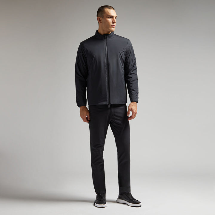 G/FORE MENS THE MAVERICK HYBRID STRETCH JACKET - ONYX