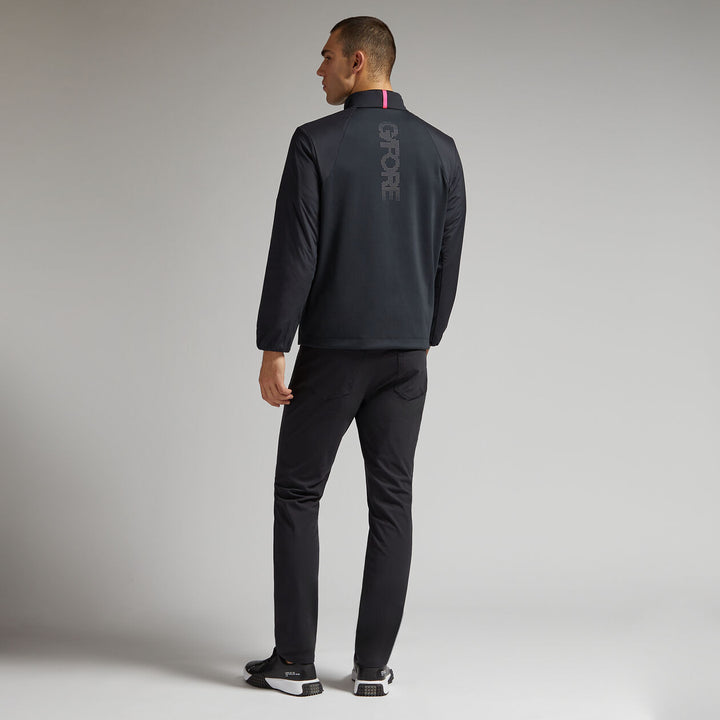 G/FORE MENS THE MAVERICK HYBRID STRETCH JACKET - ONYX