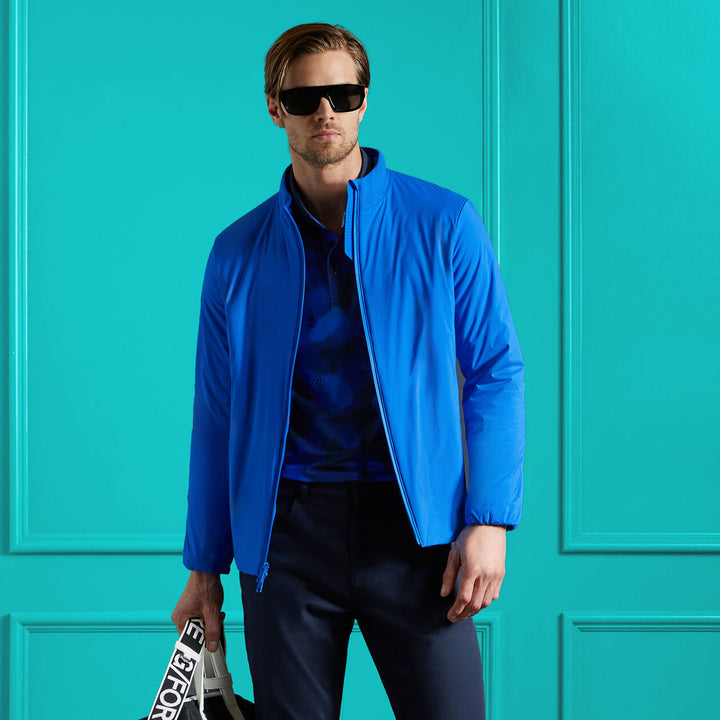 G/FORE MENS THE MAVERICK HYBRID STRETCH JACKET - RACER
