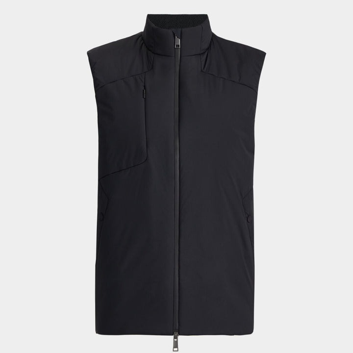 G/FORE MENS HYBRID SWEATER PUFFER VEST - ONYX