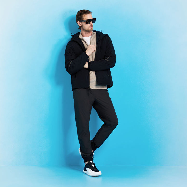 G/FORE MEN'S THE WHIT STRETCH DOWN JACKET - ONYX