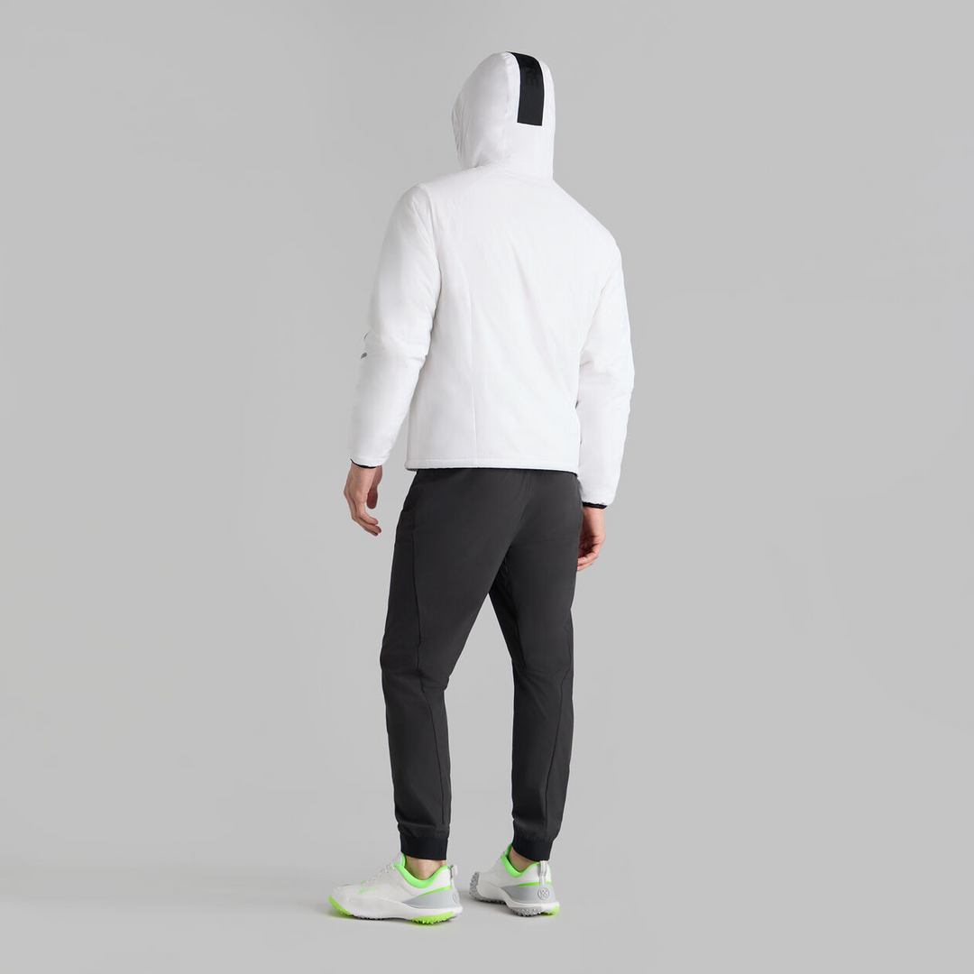 G/FORE MEN'S THE WHIT STRETCH DOWN JACKET - SNOW