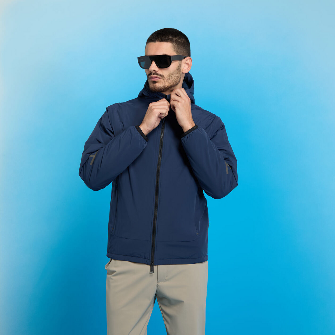 G/FORE MEN'S THE WHIT STRETCH DOWN JACKET - TWILIGHT