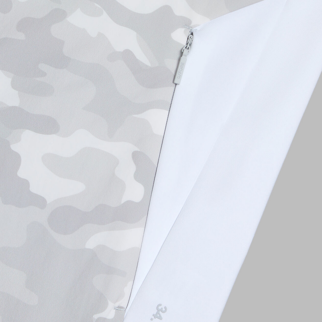 G/FORE MEN'S THE MAVERICK HYBRID STRETCH VEST - SNOW CAMO