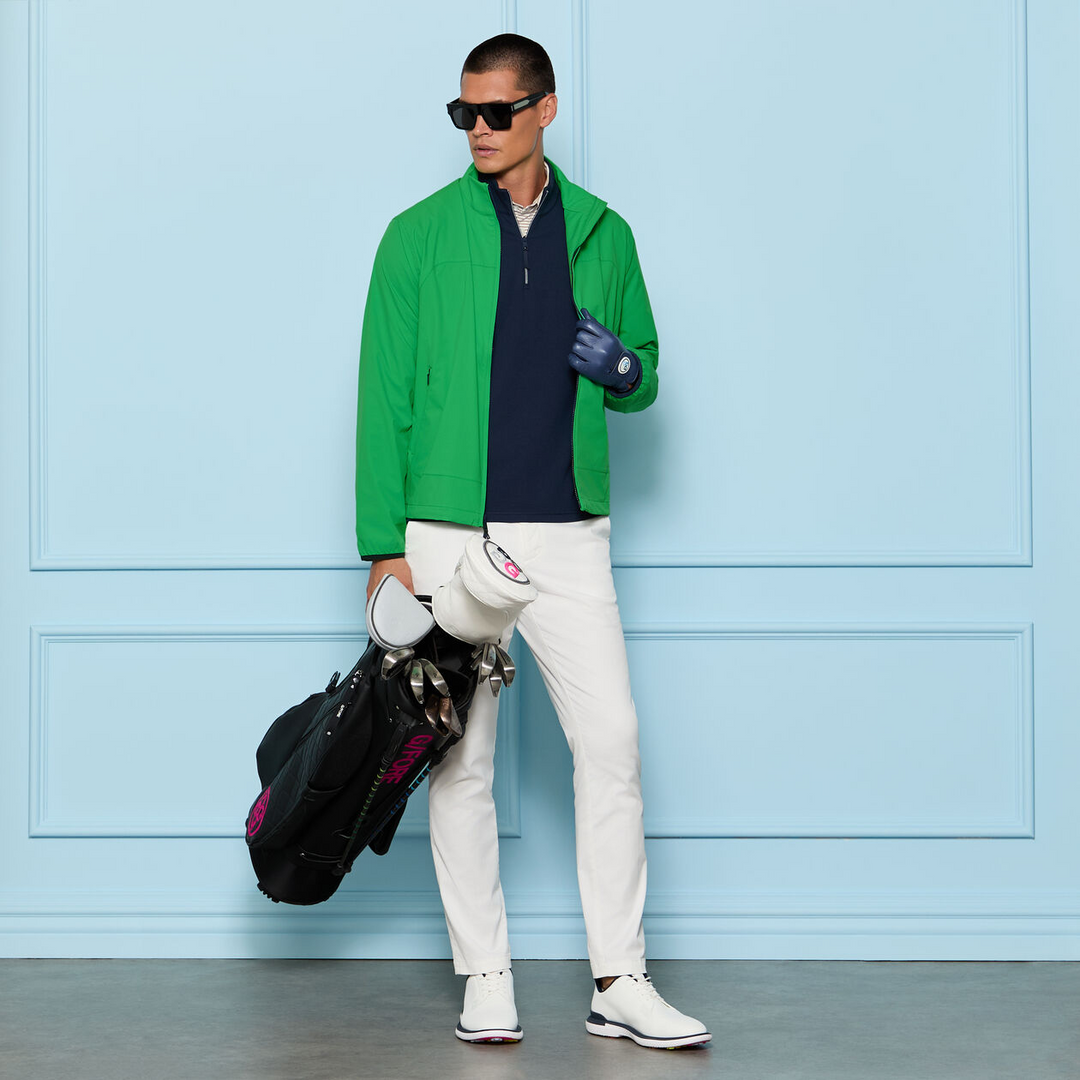 G/FORE MEN'S PARACHUTE WINDBREAKER - CLOVER
