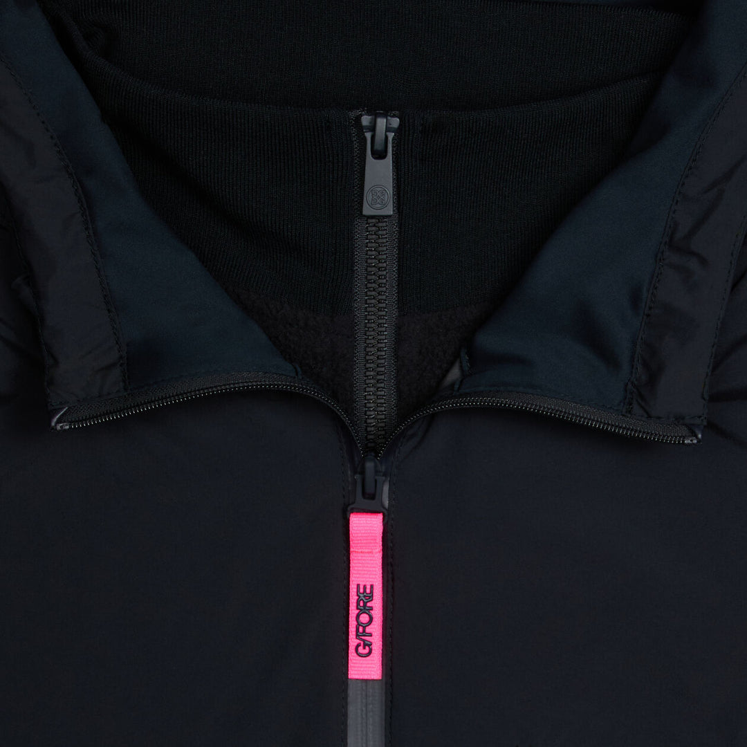 G/FORE MEN'S STRETCH TECH SHERPA HOODIE - ONYX