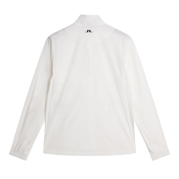 J.Lindeberg Men's Ash Light Packable Jacket- WHITE