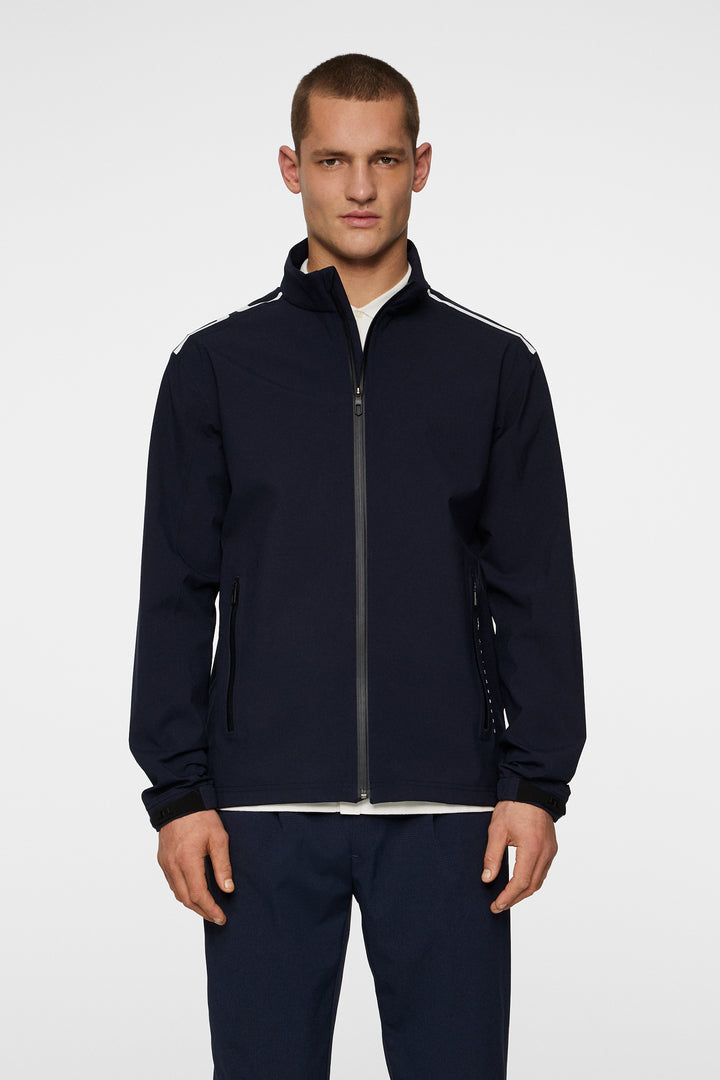 J.Lindeberg Men's Arvid Rain Jacket - JL NAVY