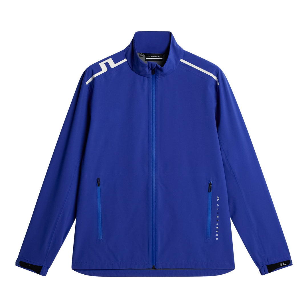 J.Lindeberg Men's Arvid Rain Jacket - CLEMATIS BLUE