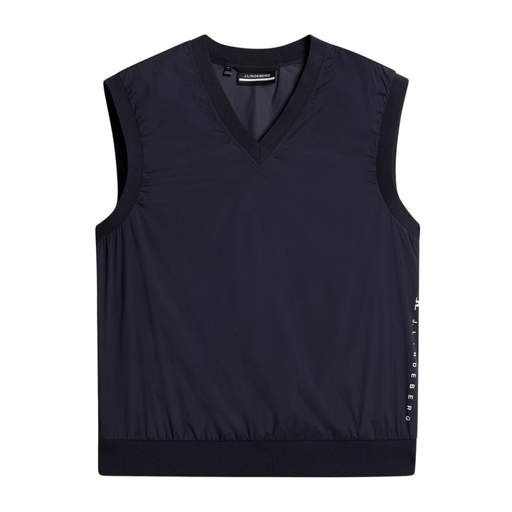 J.Lindeberg Men's Hybrid Vest Windbreaker - JL NAVY