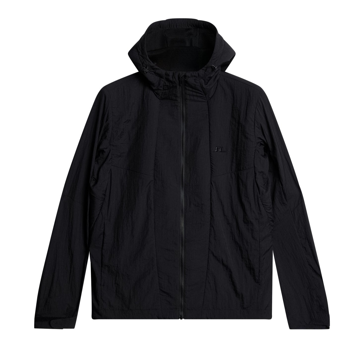 J.Lindeberg Men's DESMOND HOODED Jacket - BLACK | Golf Anything Canada