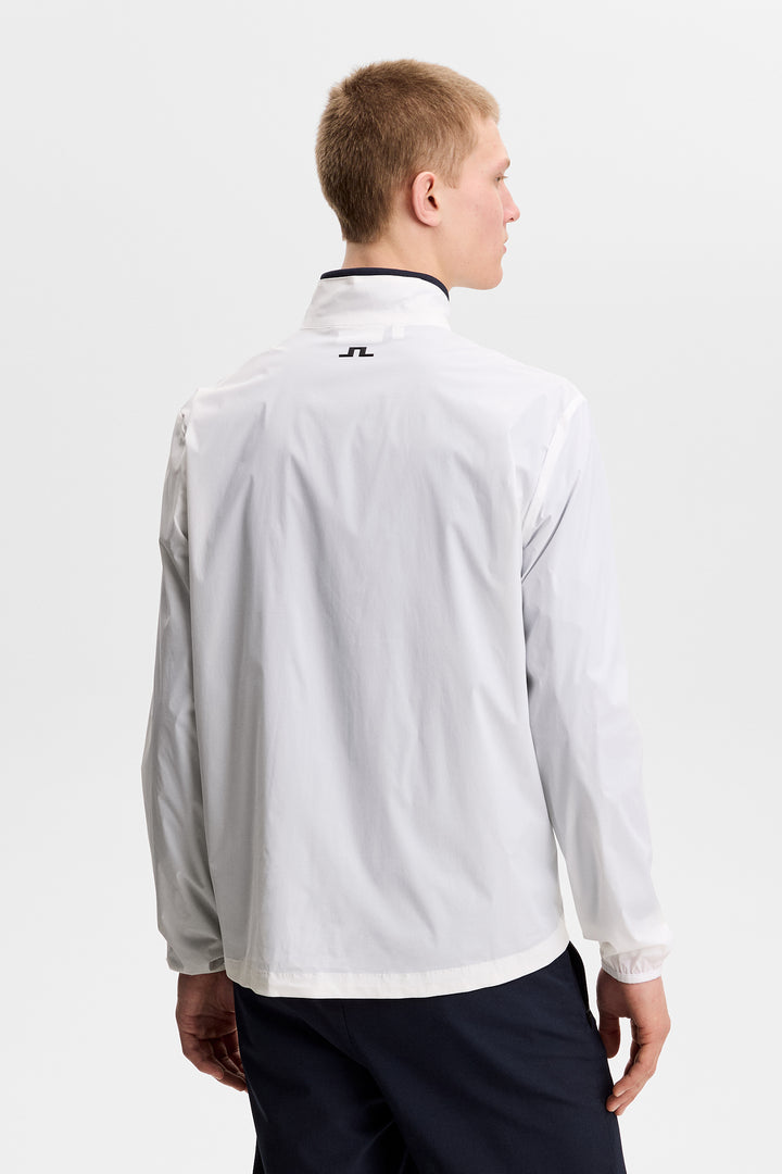 J.Lindeberg Men's Ash Light Packable Jacket - WHITE