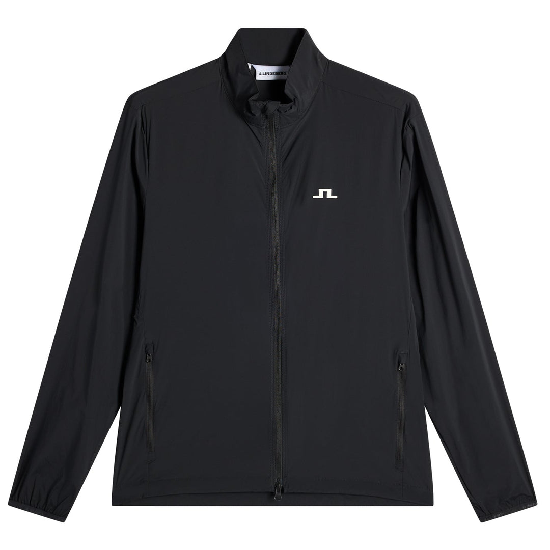 J.Lindeberg Men's Ash Light Packable Jacket - BLACK