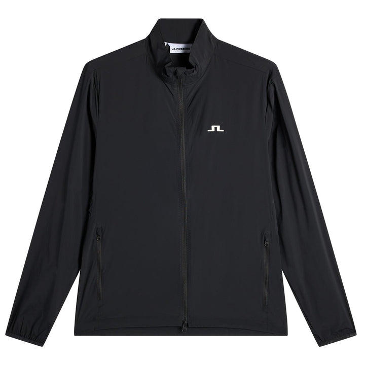 J.Lindeberg Men's Ash Light Packable Jacket - BLACK