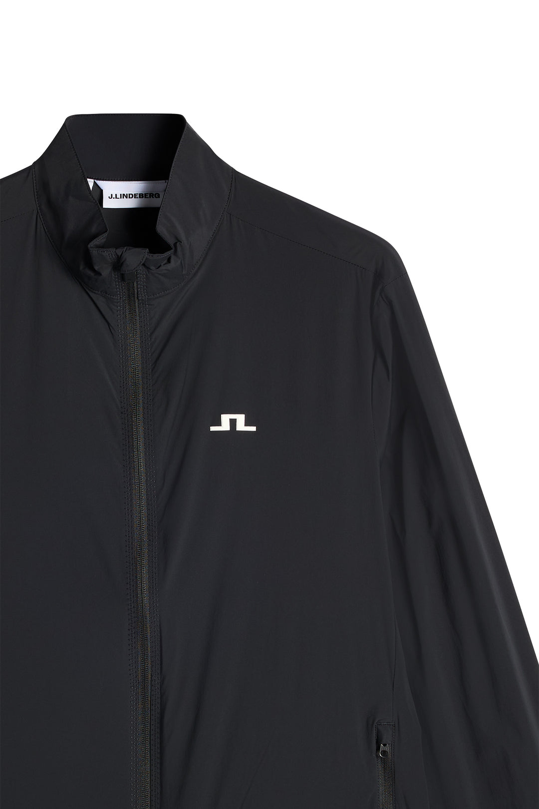 J.Lindeberg Men's Ash Light Packable Jacket - BLACK
